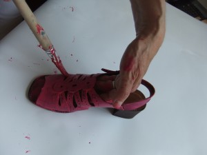 …. in Produktion…  „Offenes Atelier“ Haus Leben Leipzig