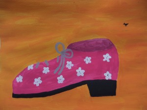 Friesennest Pink Shoe aus dem Offenes Atelier Haus Leben Leipzig