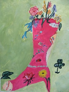 Friesennest Pink Shoe aus dem Offenes Atelier Haus Leben Leipzig